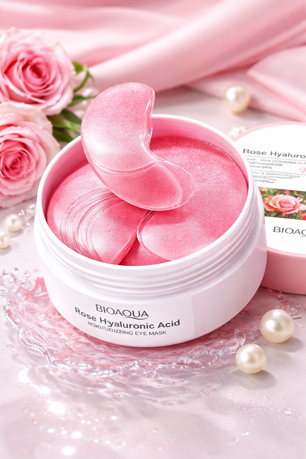 Parches Para Ojeras Bioaqua Rosa