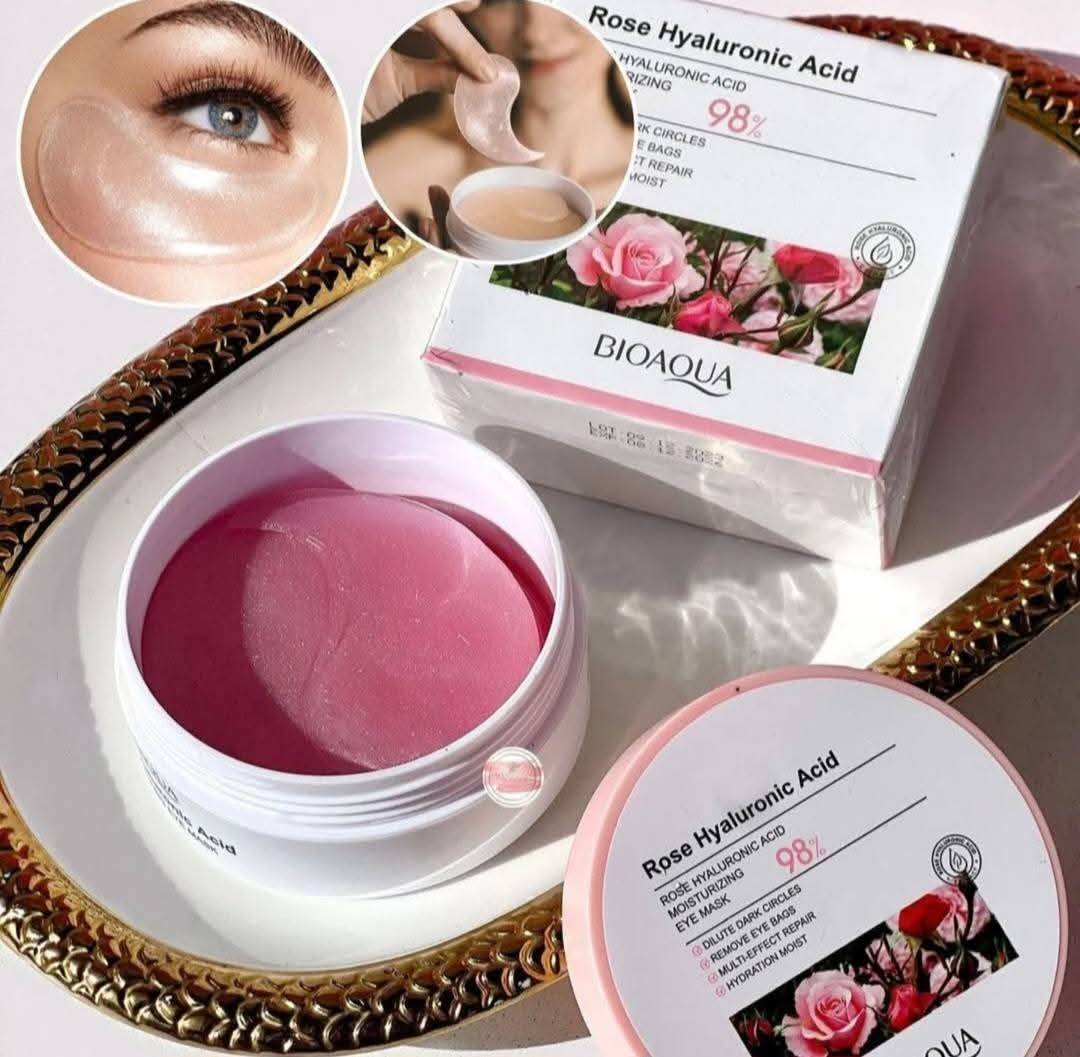Parches Para Ojeras Bioaqua Rosa