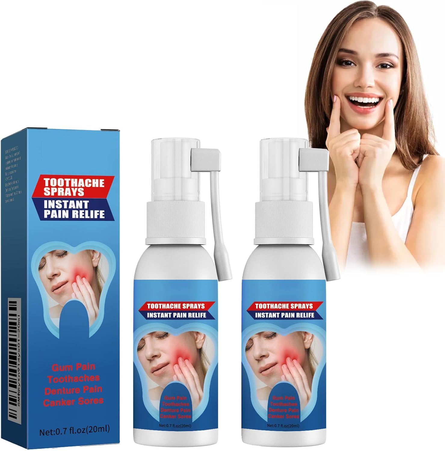 Spray Natural Para Alivio De Encías - Timilk Gum Relief