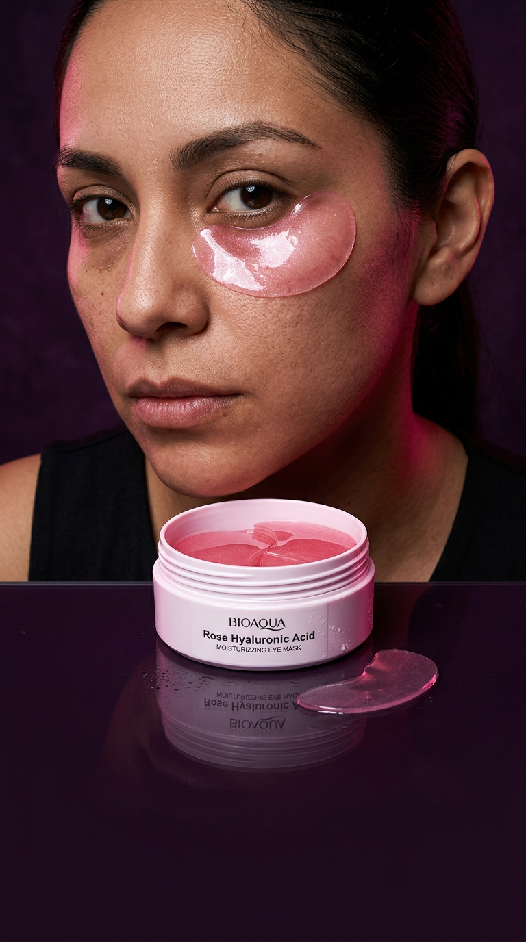 Parches Para Ojeras Bioaqua Rosa