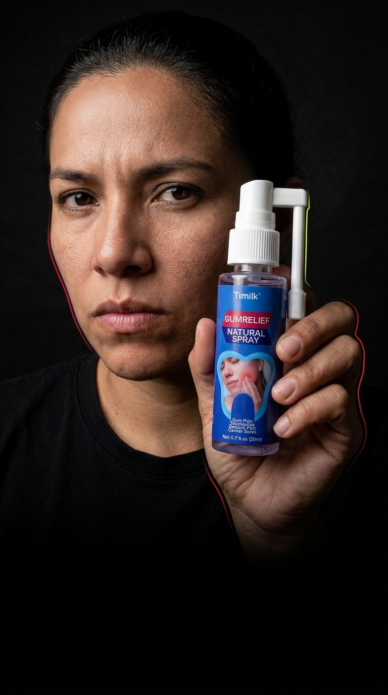 Spray Natural Para Alivio De Encías - Timilk Gum Relief